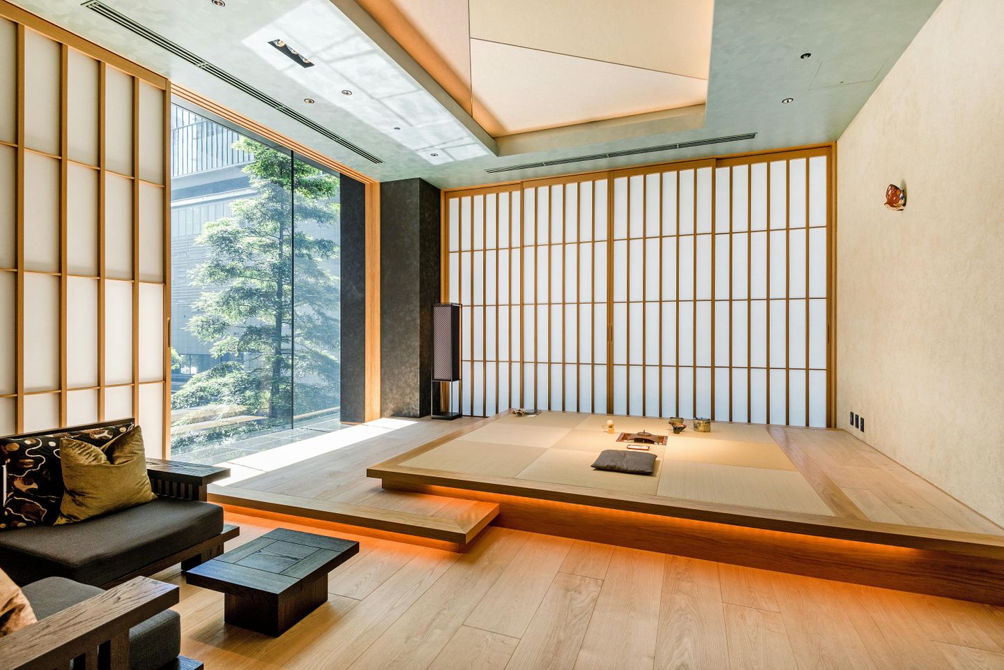 A Japanese living room