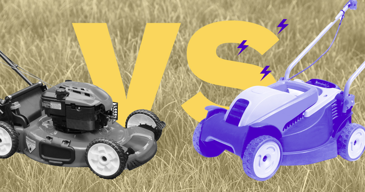 How to choose between gas & electric yard care tools