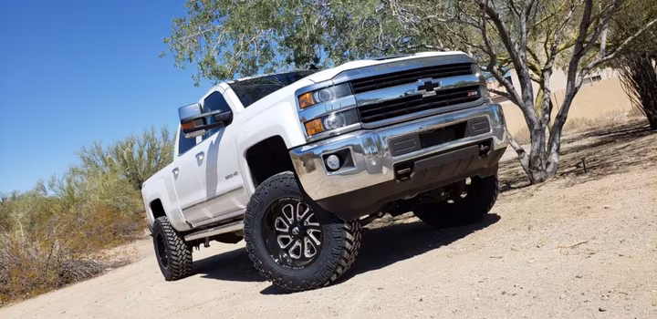 Chevrolet Silverado with a Pro Comp Lift