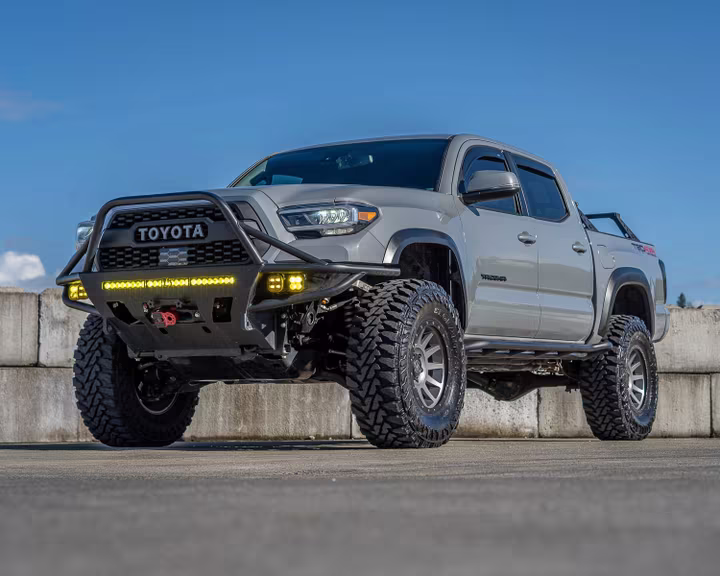 Tacoma with lightbars