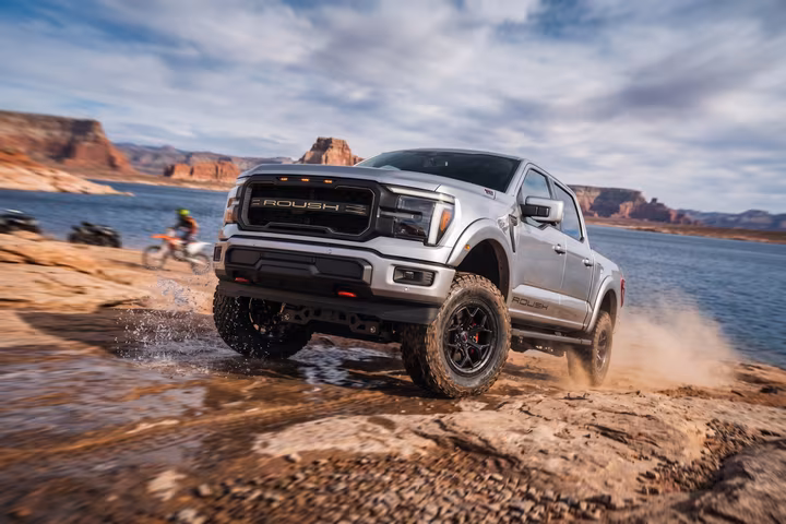 2026 Ford F-150 Roush by the lake
