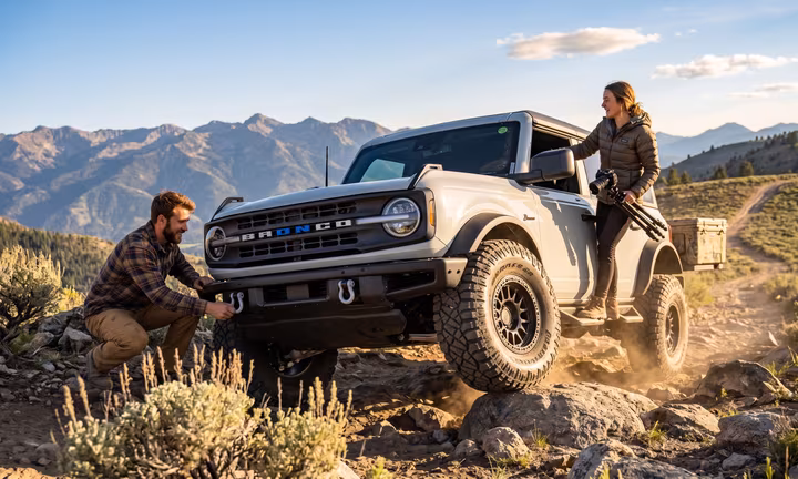 Bronco Black Diamond off-roading