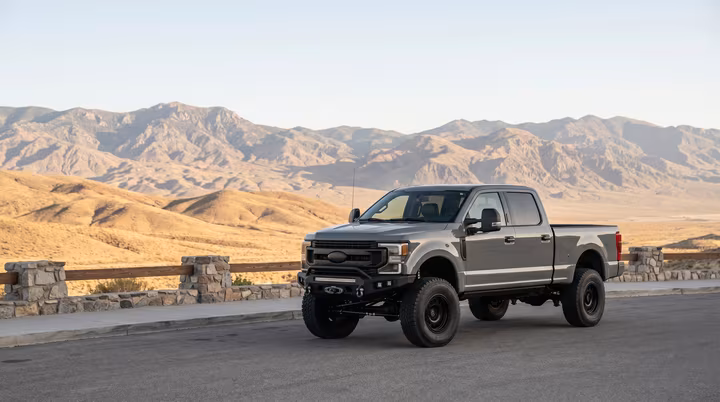 How does lifting a truck affect fuel efficiency?