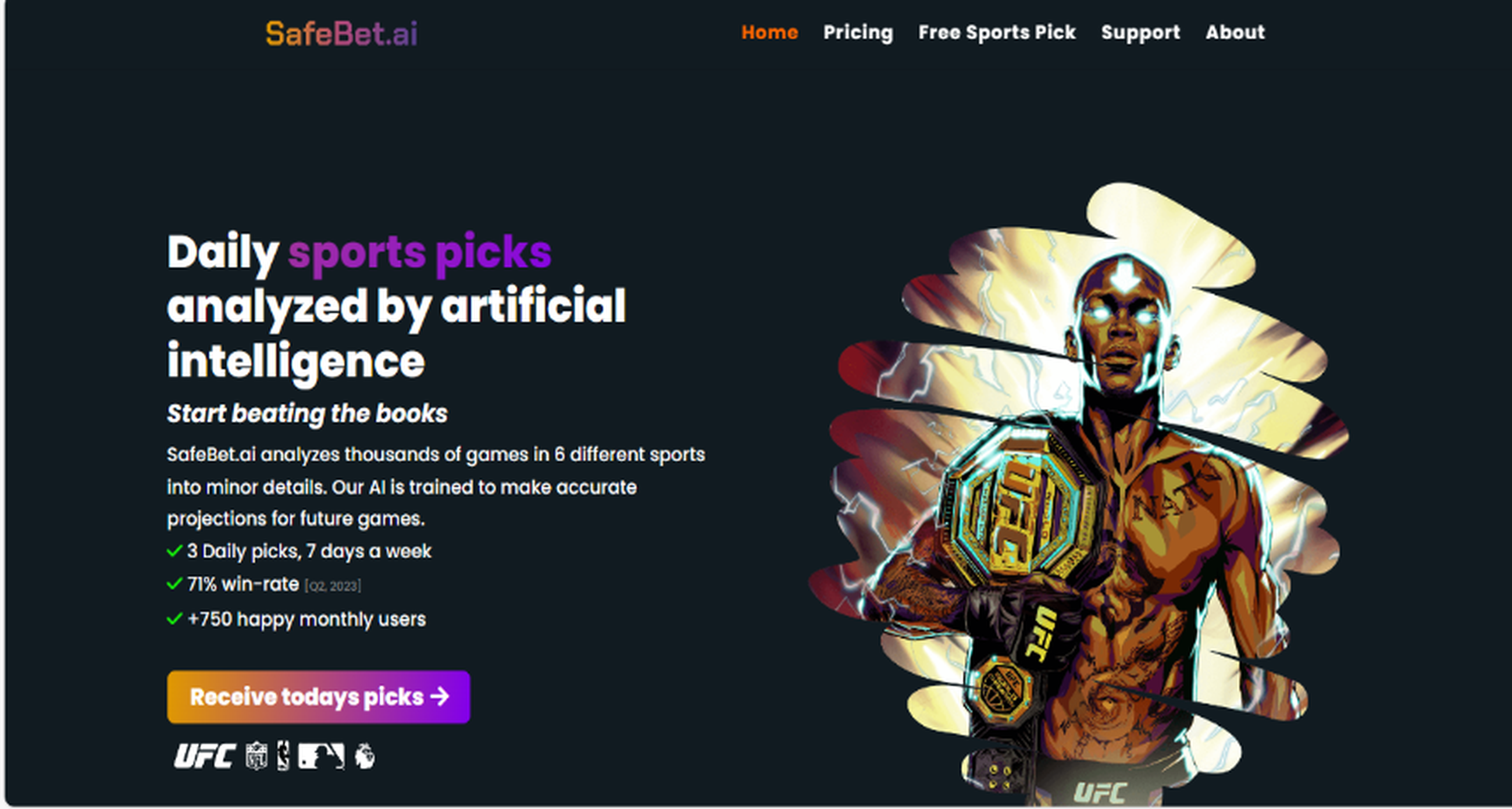 SafeBet AI Sports Betting AI Tool Top AI Tools