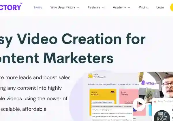 Pictory - Easily Turn Content Into Videos