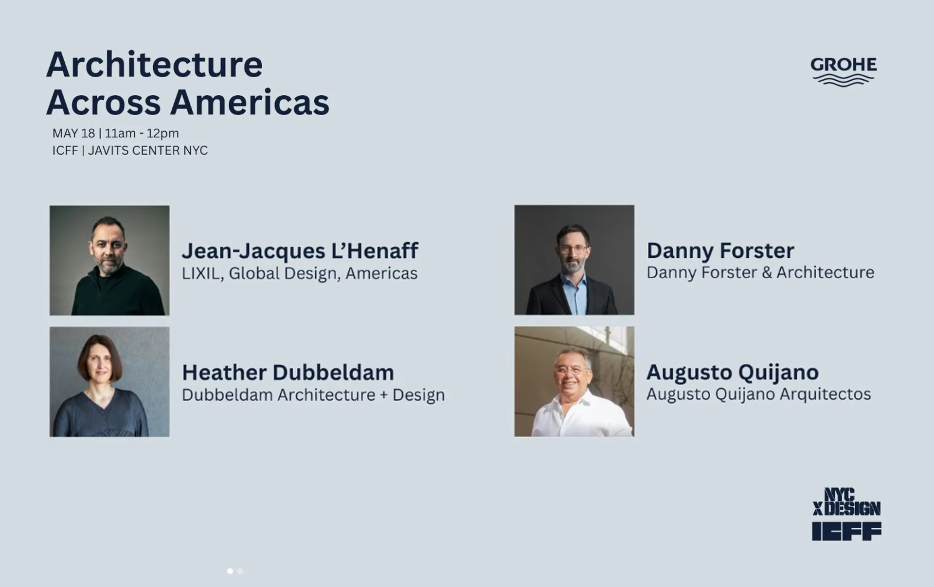 DANNY JOINS PANEL ON “ARCHITECTURE ACROSS THE AMERICAS