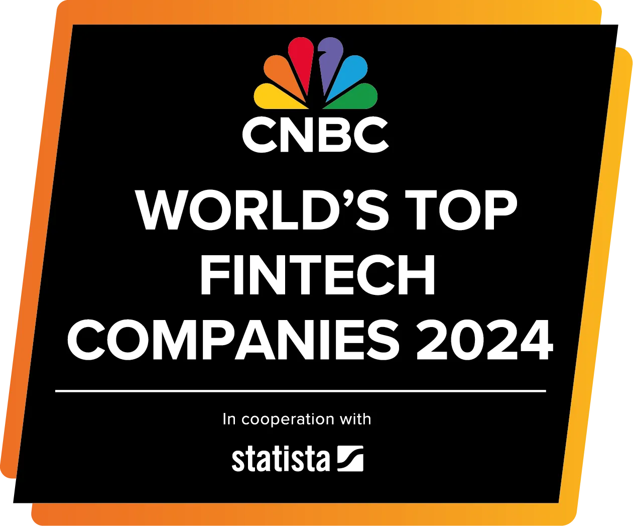 CNBC FinTech 2024 Award Banner