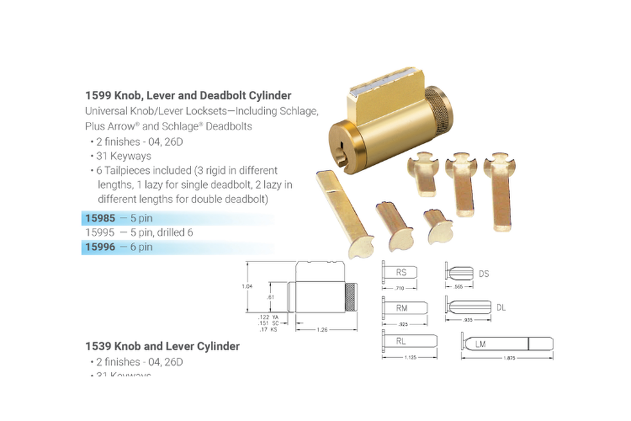 Key-In-Knob | Products | Ilco