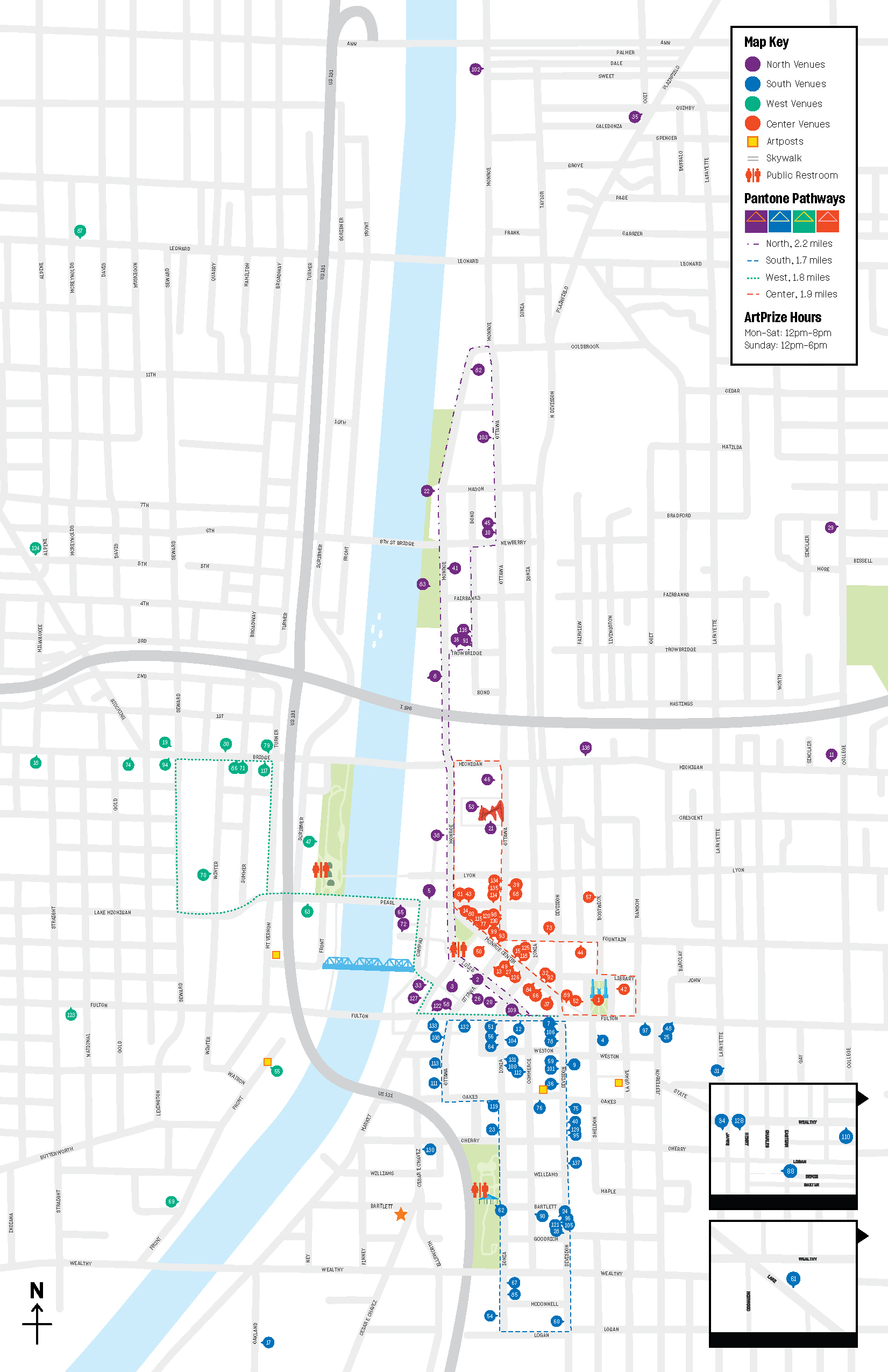 Artprize23 Map 