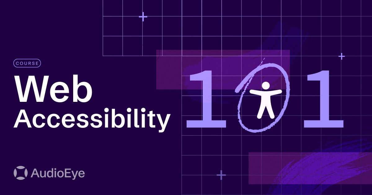 web accessibility 101 course