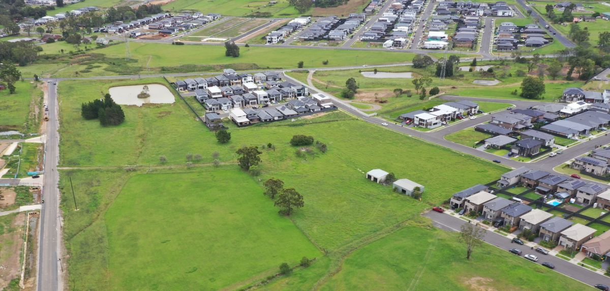 4.248 Hectares of developable land situated in Box Hill NSW