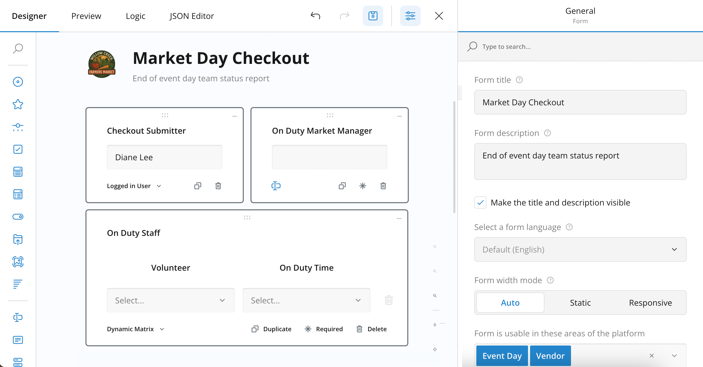 survey editor