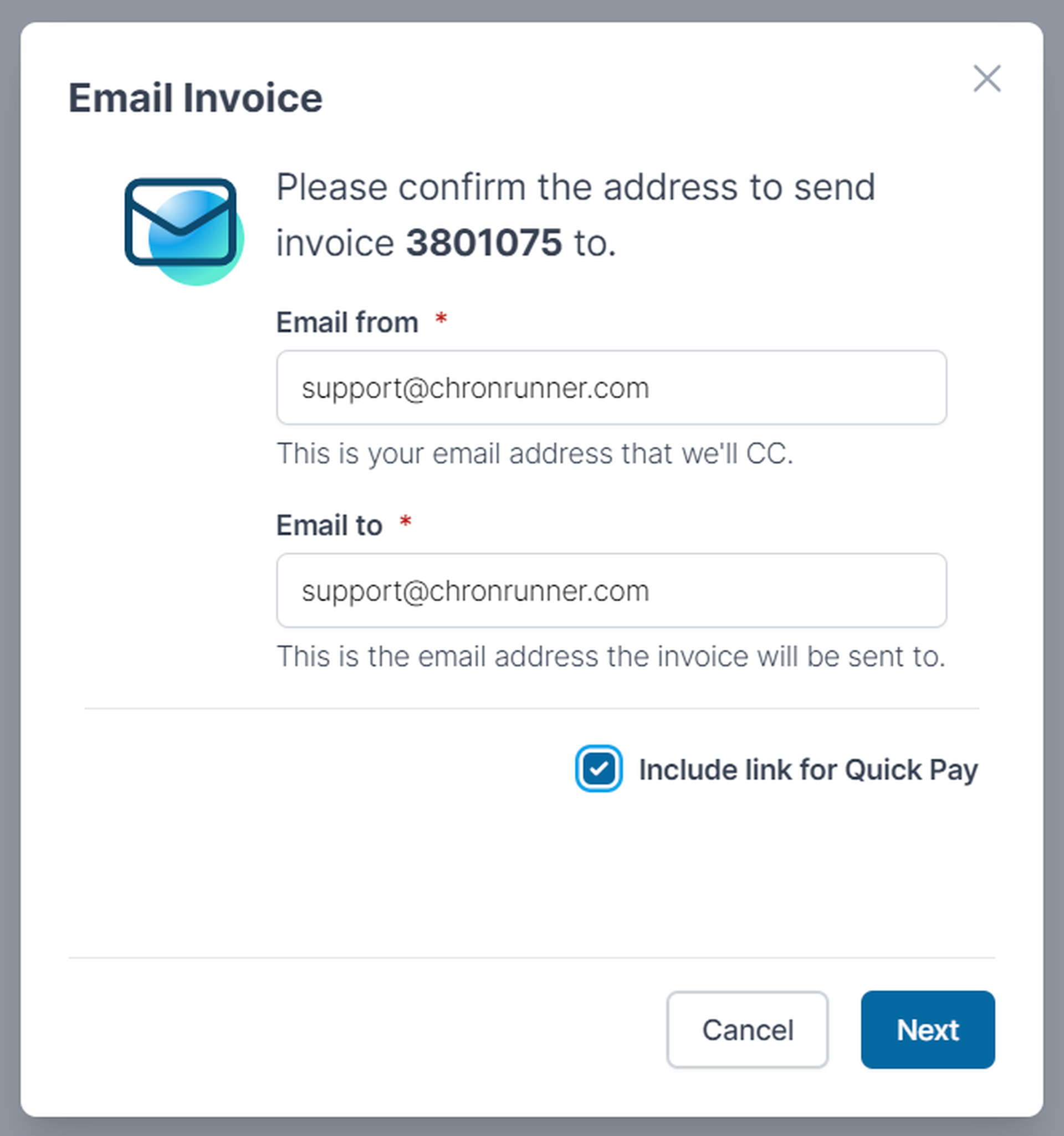 Features - Quick Pay Select image