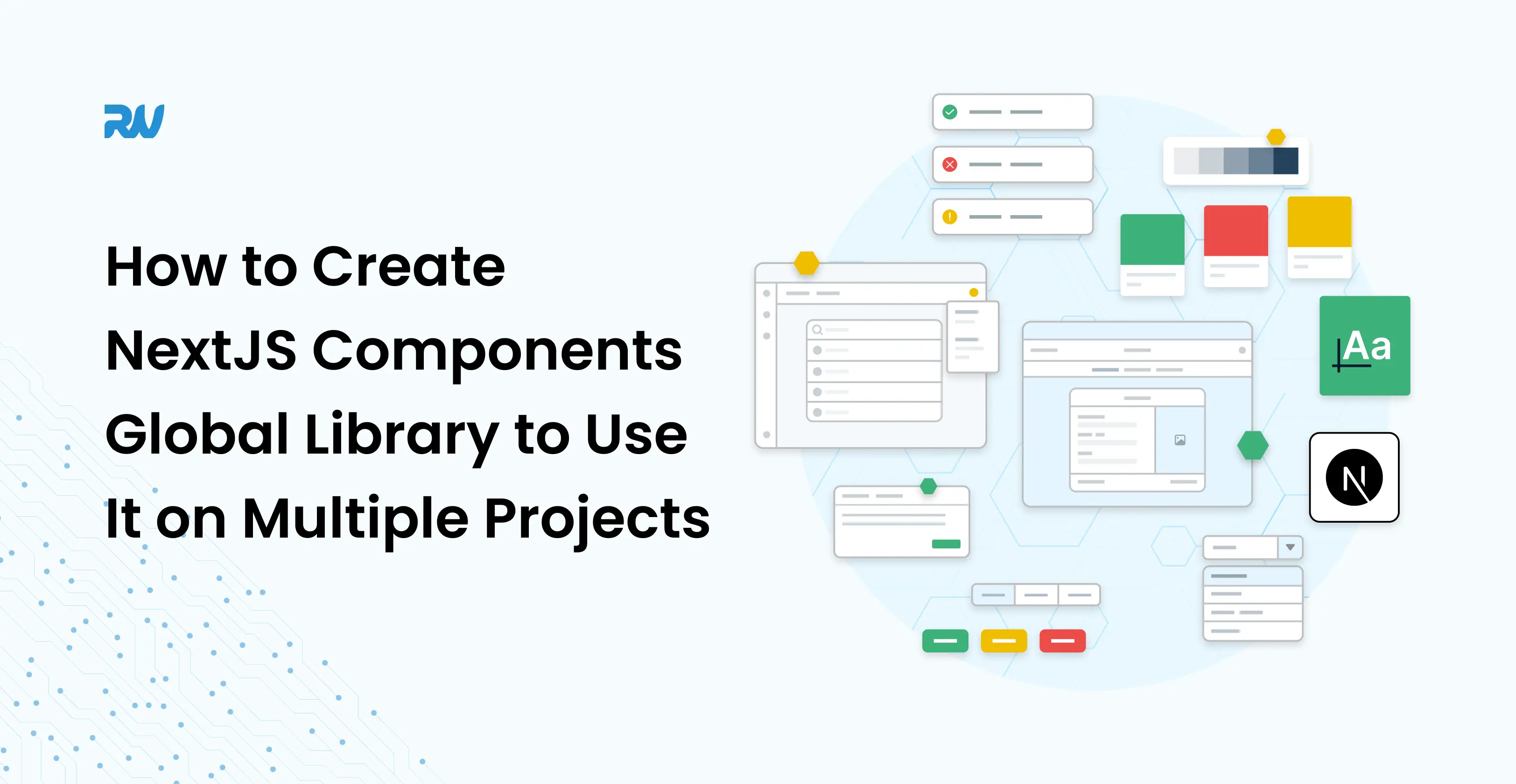 How to Create NextJS Components Global Library to Use It on Multiple Projects