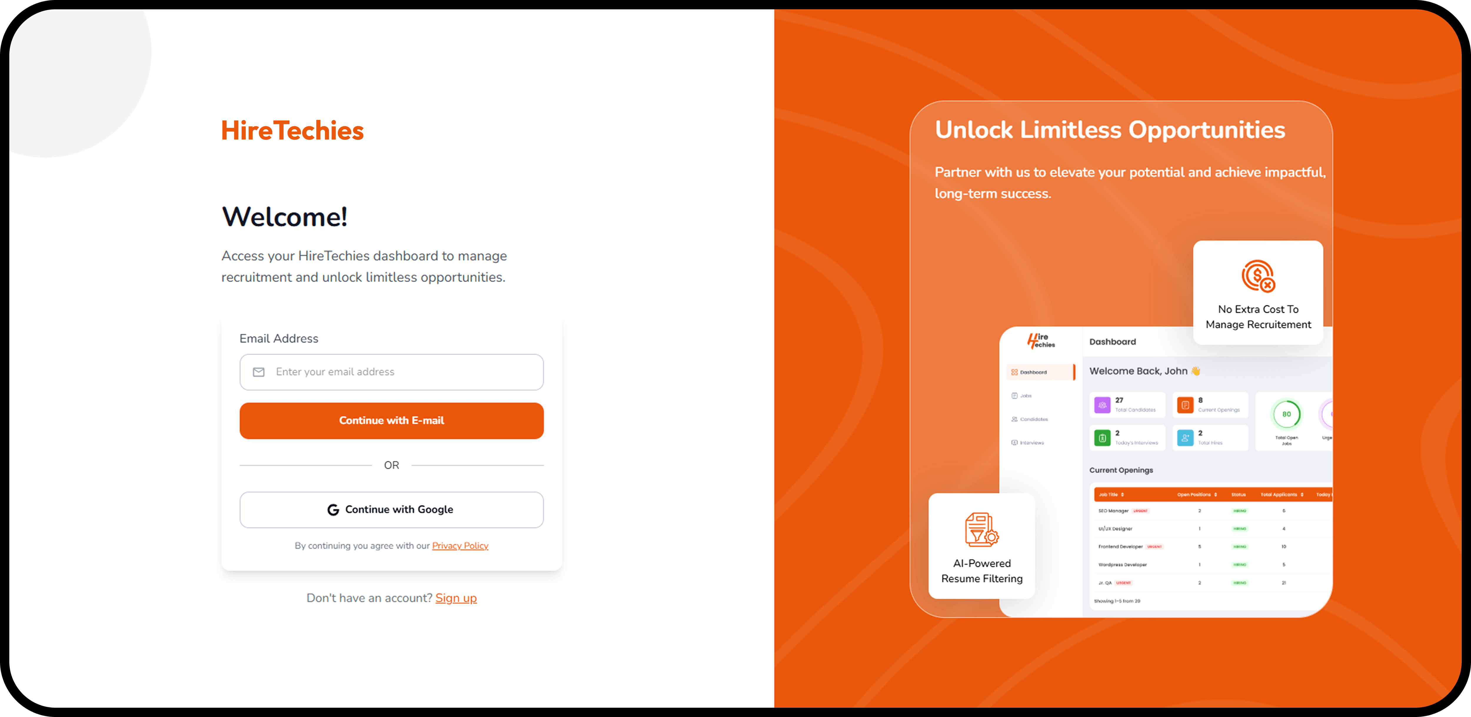 hire-techies-login-page