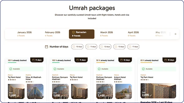 Umrah and Hajj Travels Slider-4