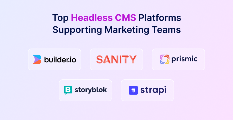 Top Headless CMS Platforms Supporting Marketing Teams