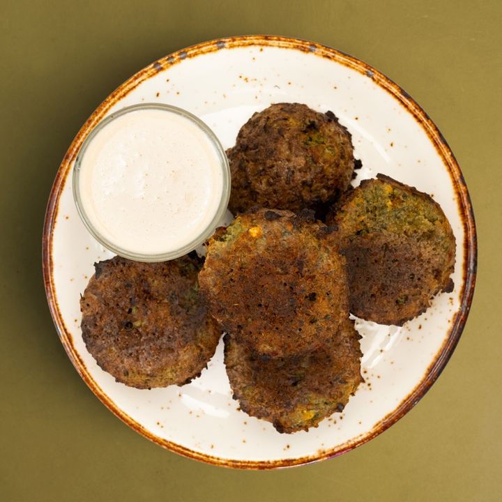 Crispy Baked Falafel