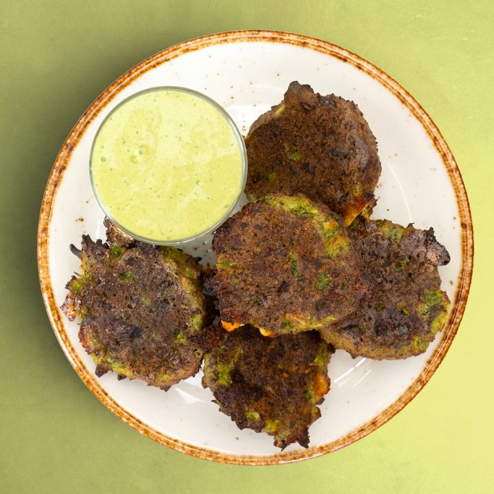 Spinach Feta Fritters