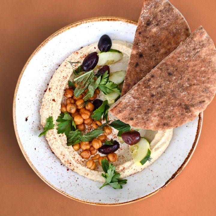 Hummus & Pita Plate