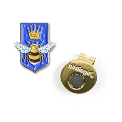 Product photo for Queen Bee Golf Ball Marker