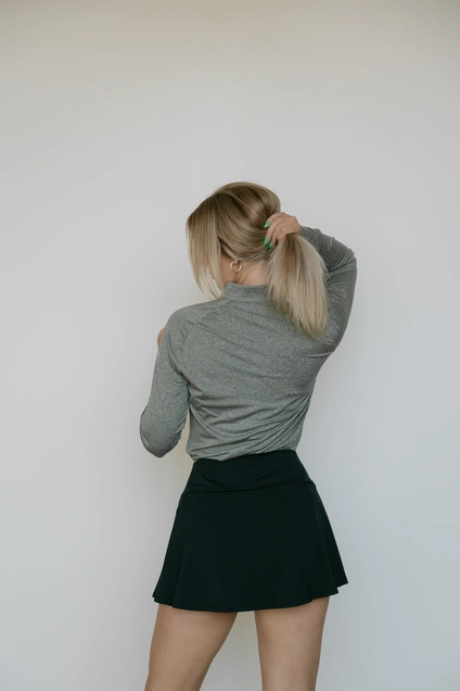 Product photo for Heather Half Zip 