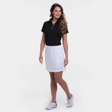 Product photo for Knit Skort with Back Mesh Pleat Detail