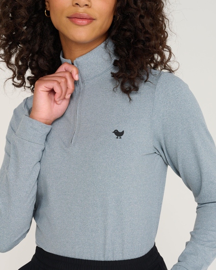 Product photo for Heather Quarterzip