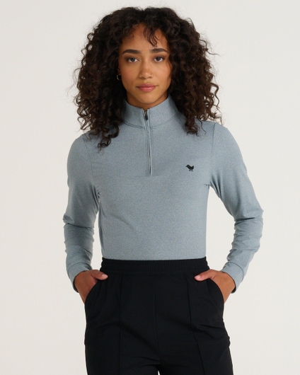 Product photo for Heather Quarterzip