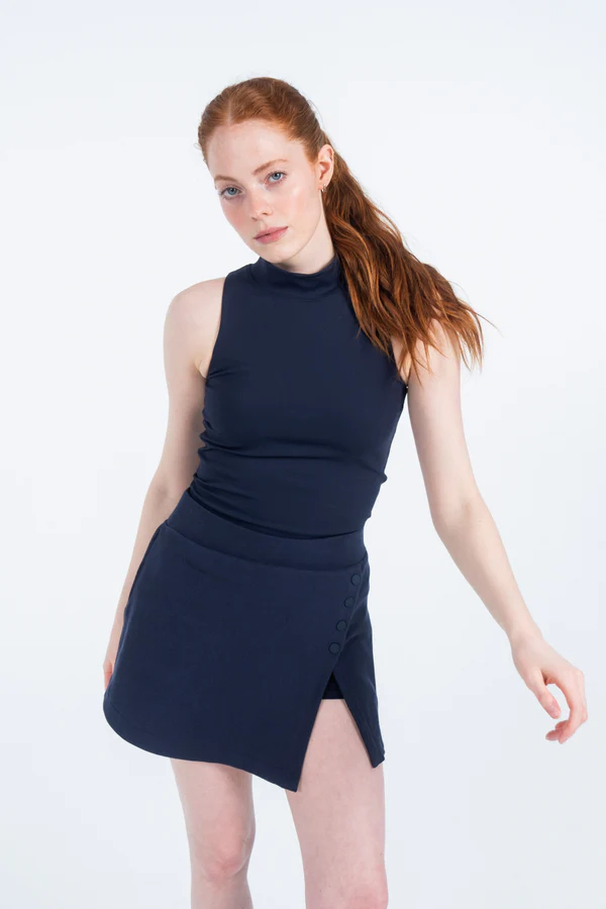Product photo for Ready Mock Neck Tank