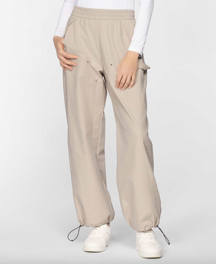 Product photo for Perforated Logo Wide Leg Trouser