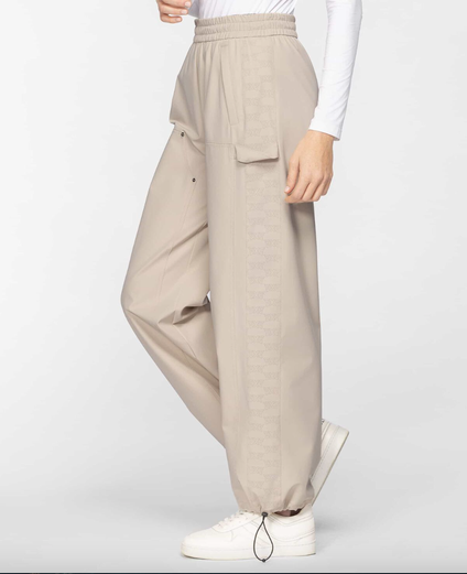 Product photo for Perforated Logo Wide Leg Trouser