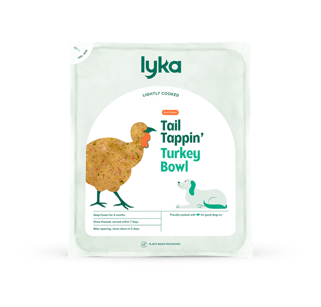 A pouch of Lyka Turkey