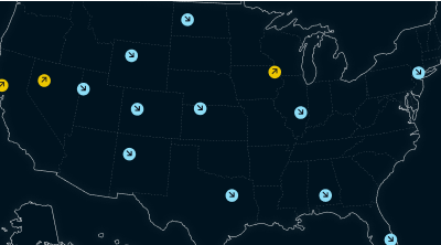 A map of the United States