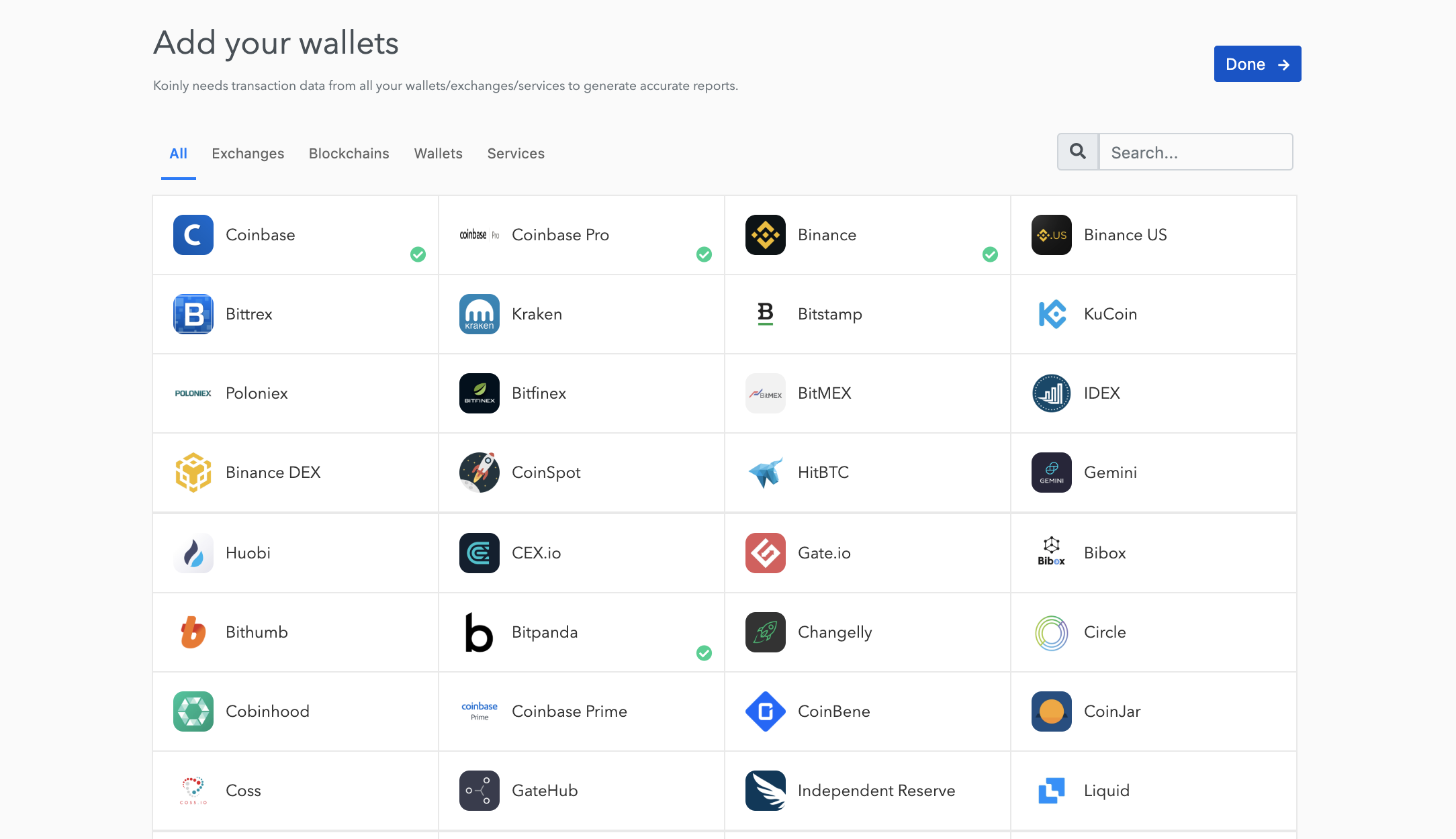 Koinly: Bitcoin & 仮想通貨の確定申告ソフトウェア
