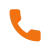 Blue phone icon