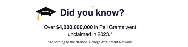 Info on unclaimed Pell Grants in 2023