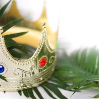 A teardrop on earth summons the King of