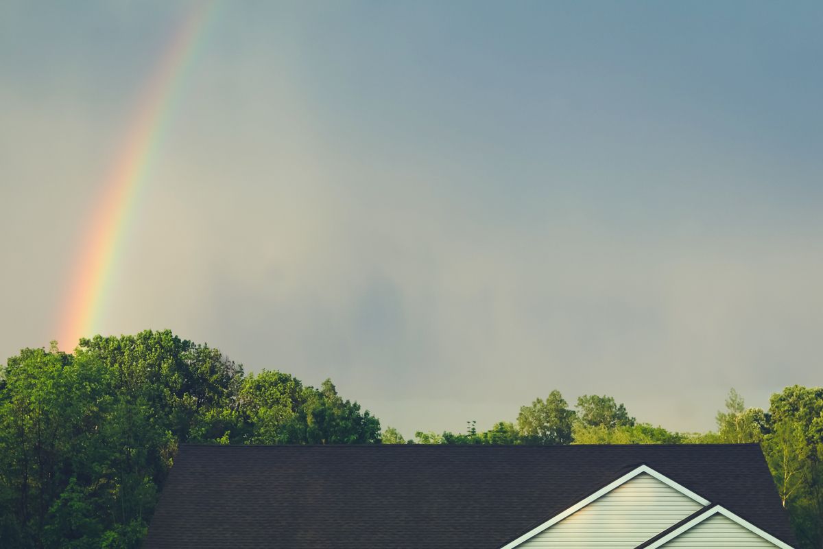 Image of a Rainbow representing God's promises