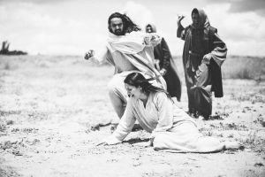 woman caught in adultery