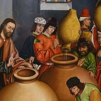 Among the hills a meteorite lie huge