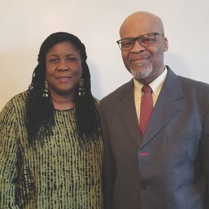 Sheila Wise Rowe and Nicholas Rowe