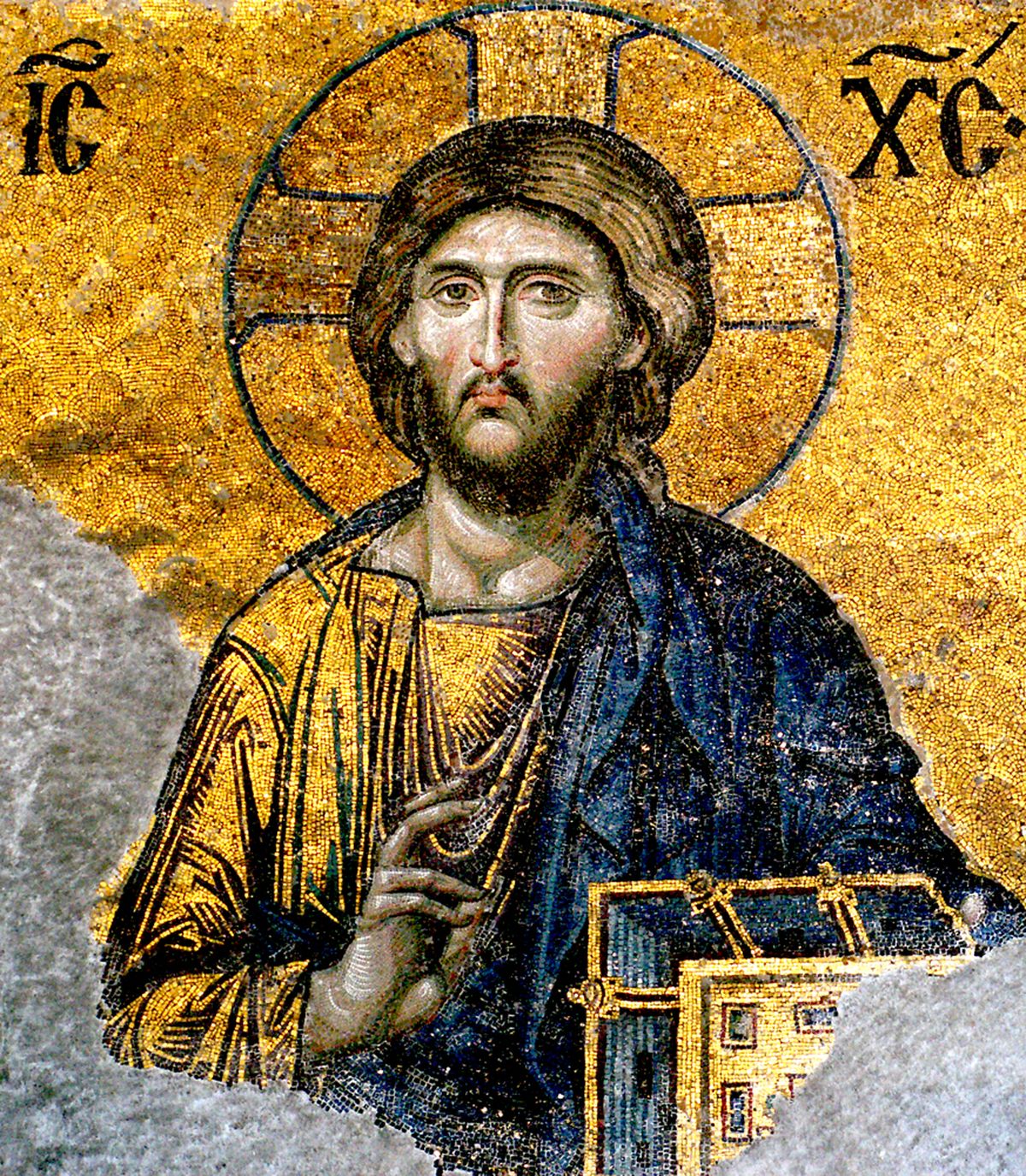 Image of Christ representing creeds and confessions
