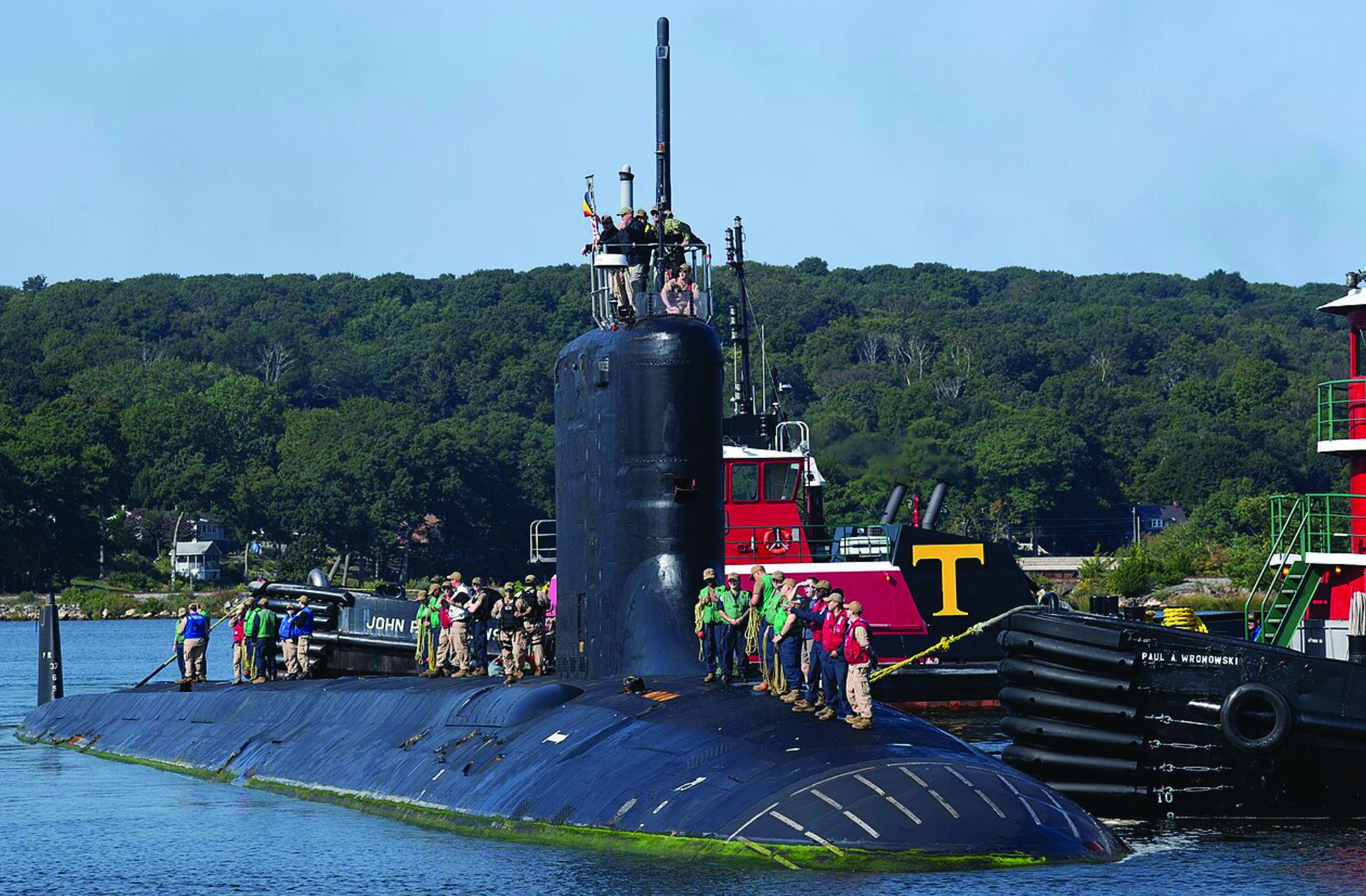 Navy installs first welded 3D-printed flange on in-service submarine