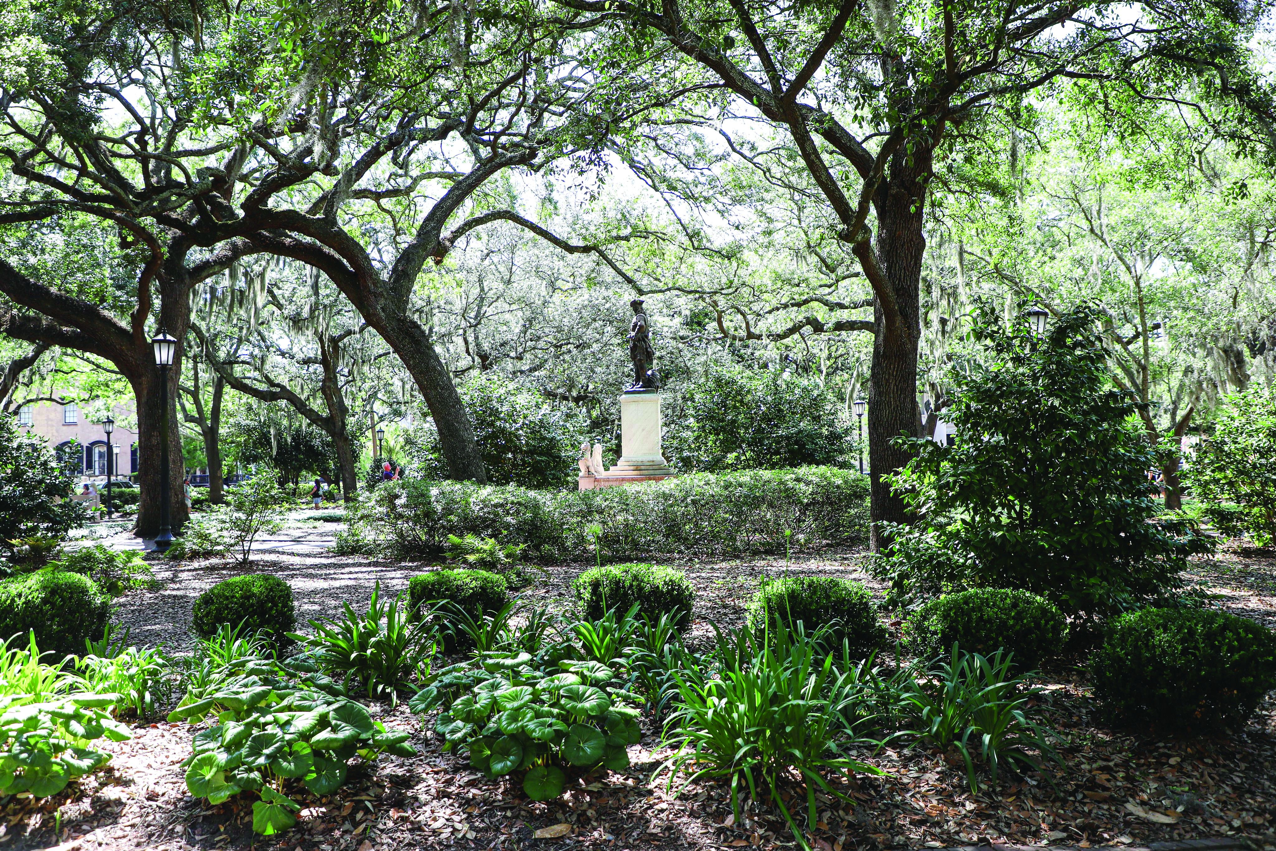Savannah, Georgia streetscape near the ASNT Volunteer Leadership Summit venue