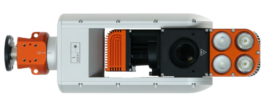 PTZ Inspection Camera Mentor Zoom with integrated scanning LiDAR