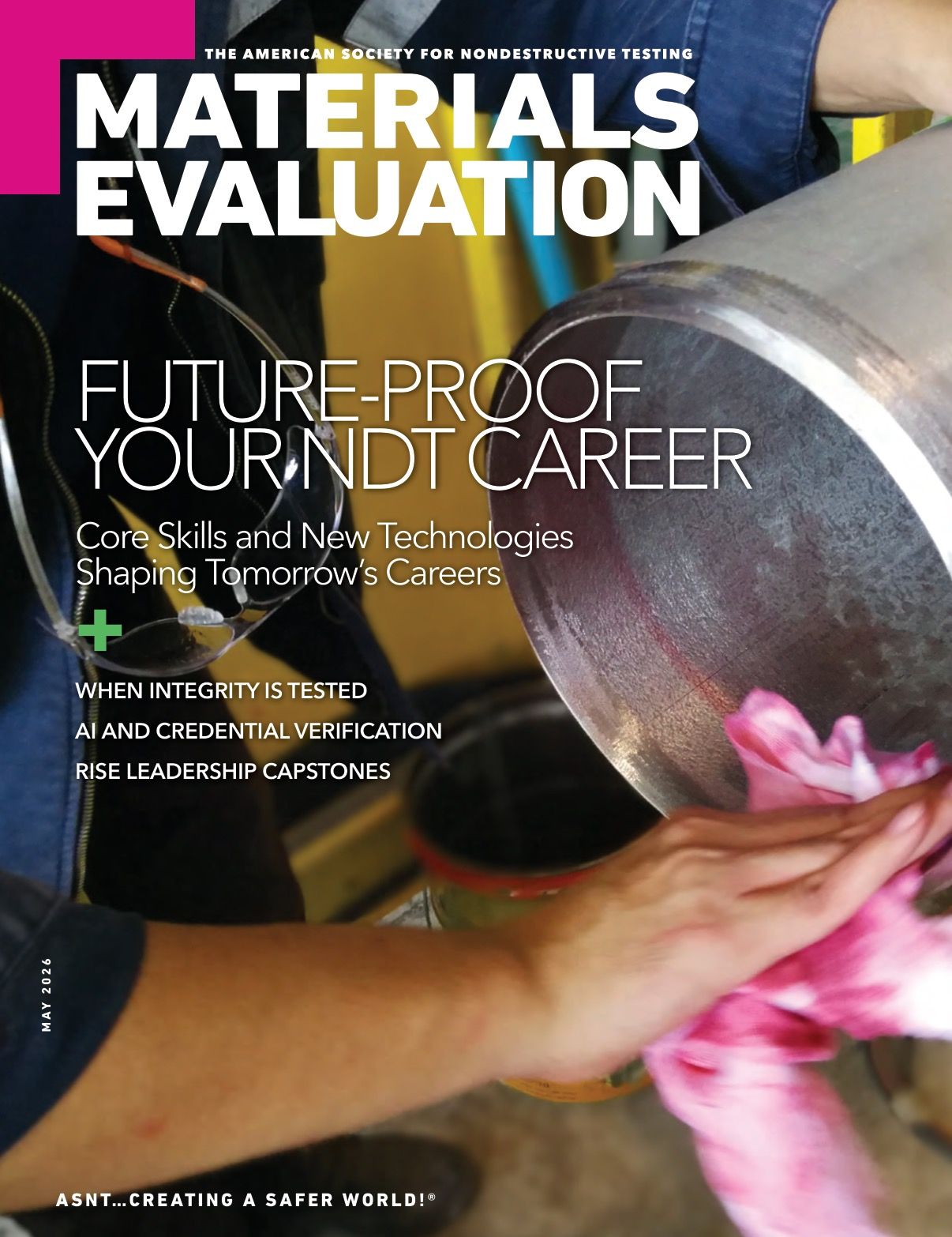 Materials Evaluation May 2026 cover