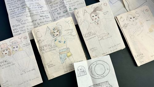 Personal Barbie sketches