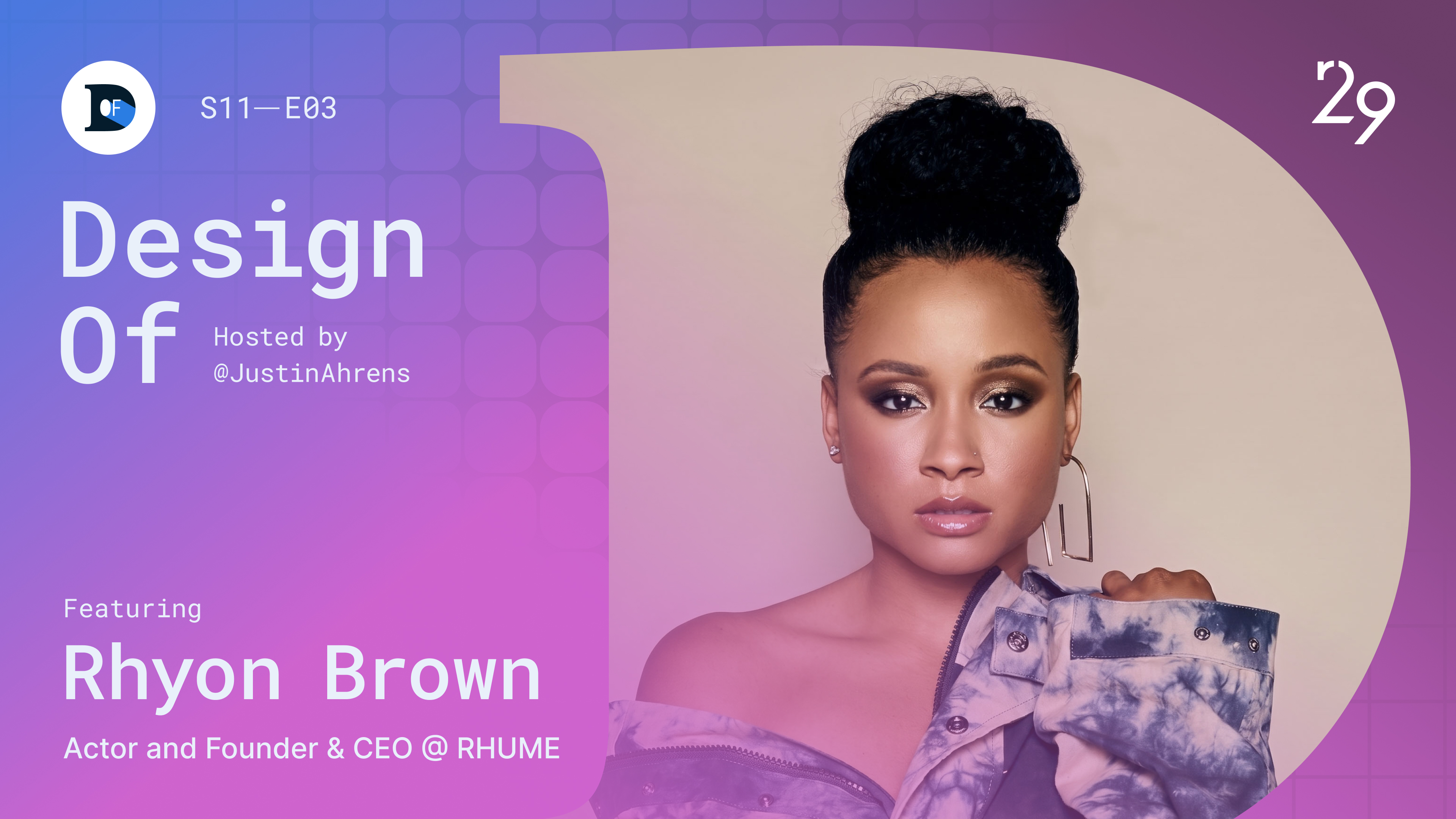 A video about S11 Episode 76: Rhyon Nicole Brown - The Design Of Who Gets to Tell the Story