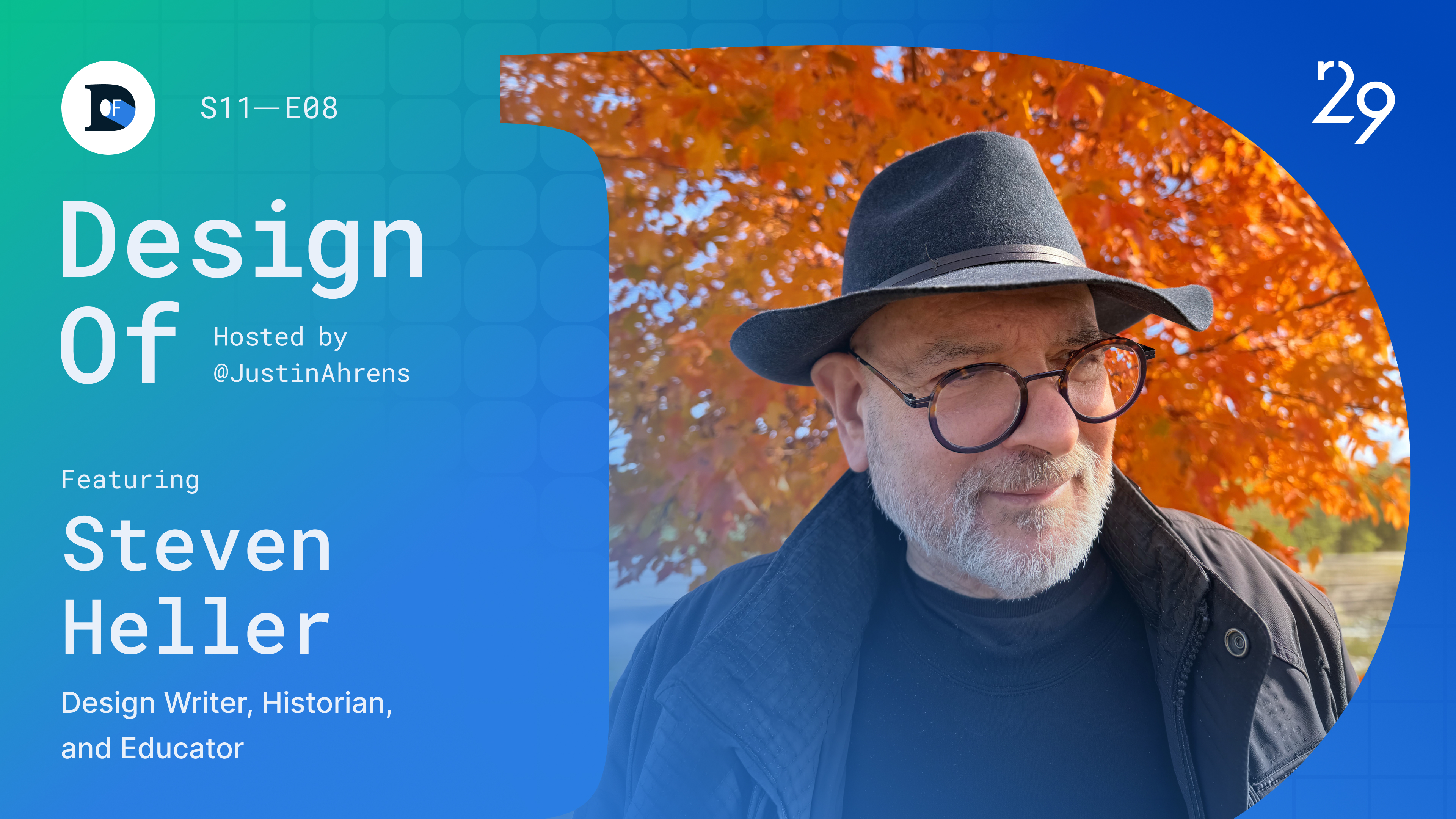 A video about S11 Episode 81: Steven Heller - The Design Of Seeing the World Through Design